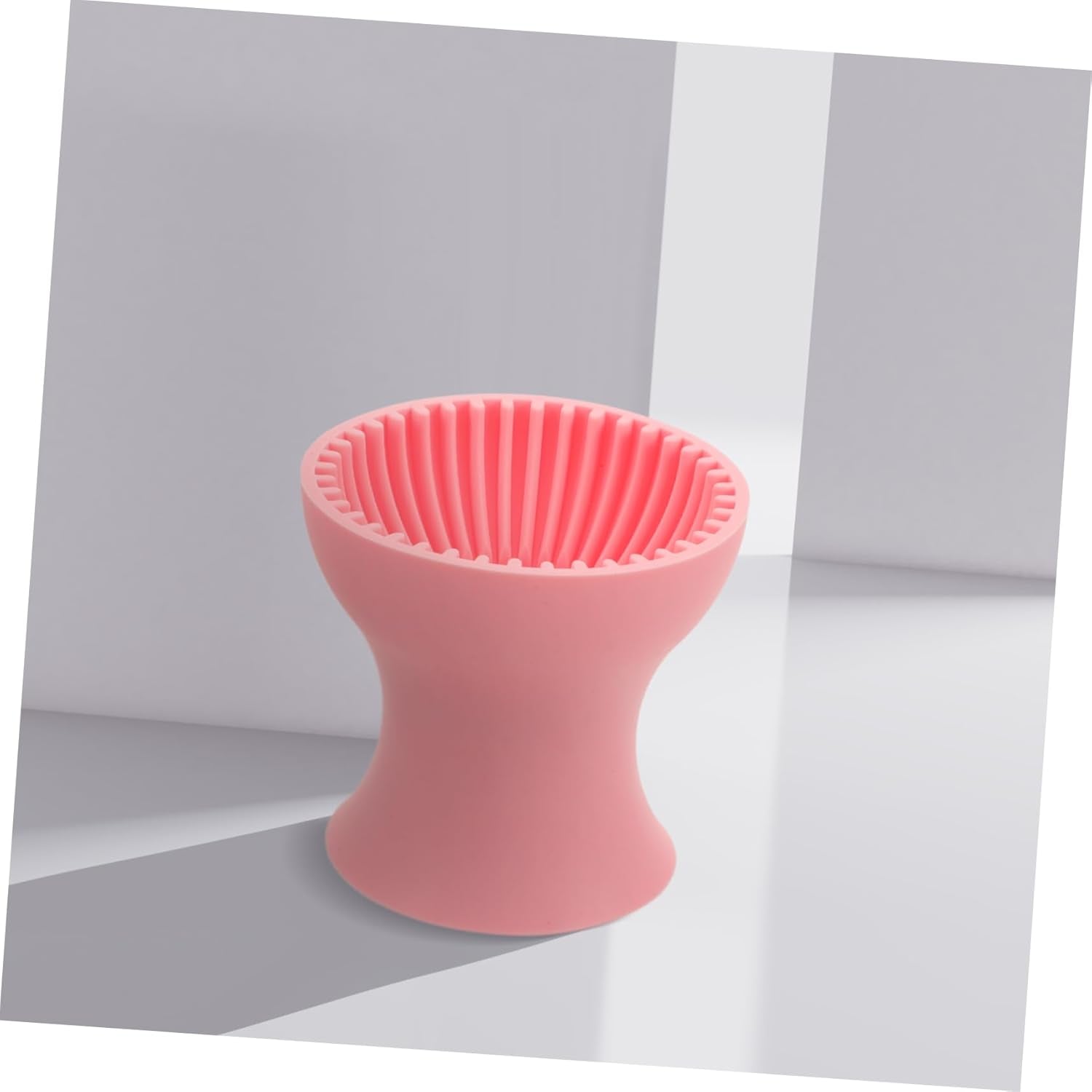 Beauty Brush Cleaning Tool Pink Cleaner Makeup Brush Cleaner Makeup Brush Cleaning Cup Small Cosmetic Brush Cleaner Makeup Cleaner Scrub Cup Portable Travel