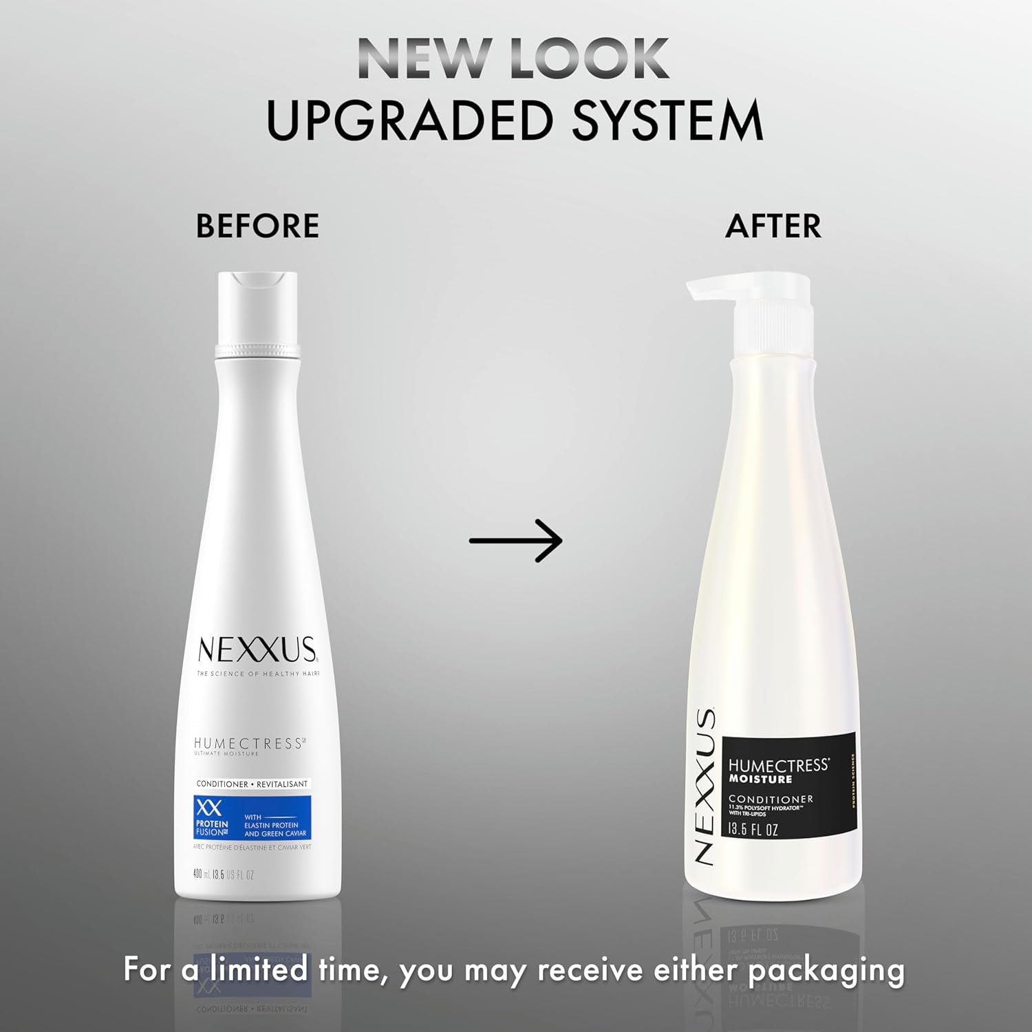 Humectress Conditioner Ultimate Moisture for Dry Hair with Caviar & Protein Complex 13.5 Oz