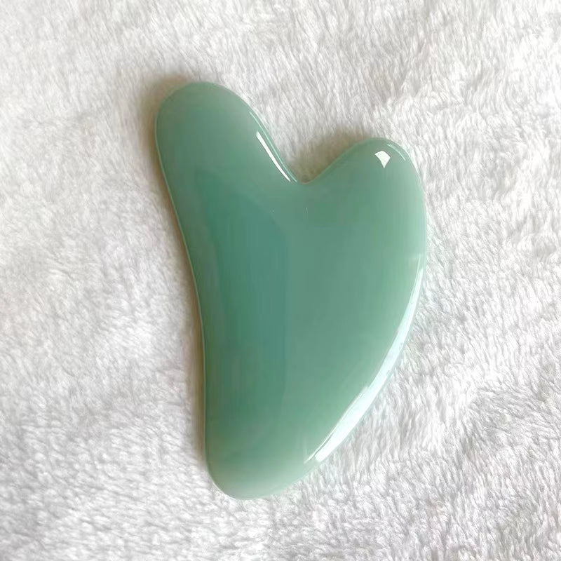 Gua Sha Scraping Massage Tool Natural Resin Guasha Tool Massage Tools Set for Face Back & Neck Release Reduce Muscle Pain