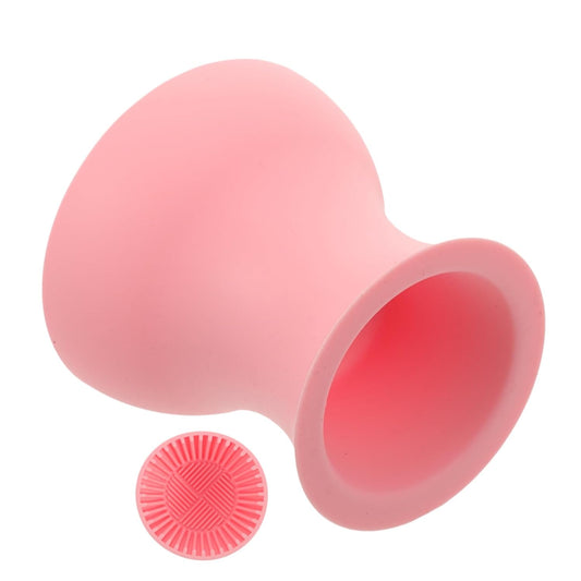 Beauty Brush Cleaning Tool Pink Cleaner Makeup Brush Cleaner Makeup Brush Cleaning Cup Small Cosmetic Brush Cleaner Makeup Cleaner Scrub Cup Portable Travel