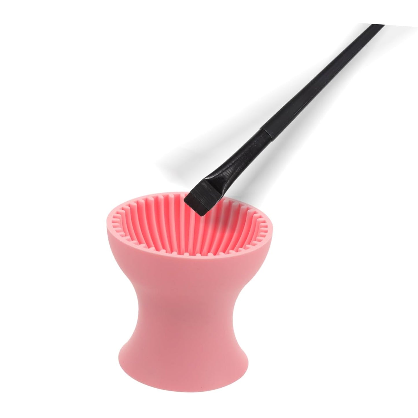 Beauty Brush Cleaning Tool Pink Cleaner Makeup Brush Cleaner Makeup Brush Cleaning Cup Small Cosmetic Brush Cleaner Makeup Cleaner Scrub Cup Portable Travel