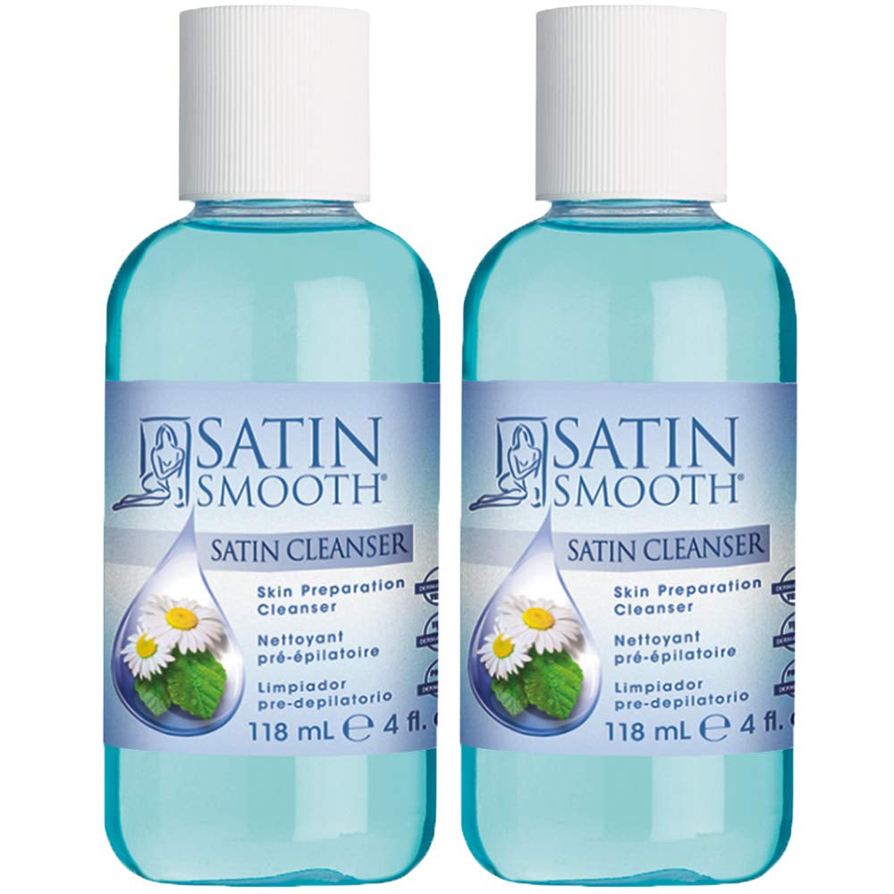 Satin Cleanser Skin Preparation Cleanser 4 Oz X 2 Packs